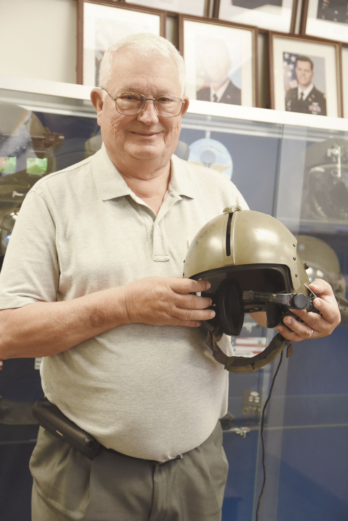 Donald Harp at Huntsville Veteran's Museum